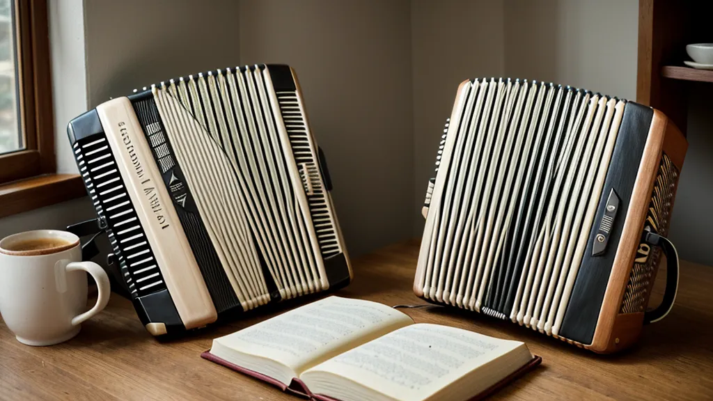 Handschriftliche Notizen und Skizzen zum Ziehharmonika lernen ohne Vorkenntnisse