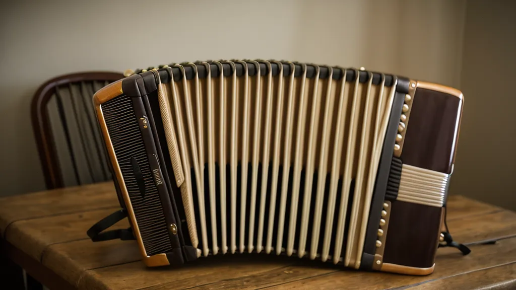 Handgeschriebenes Notizheft mit Übungsfortschritt auf der Ziehharmonika, Beispiel für einen Erfahrungsbericht als Anfänger ohne Noten