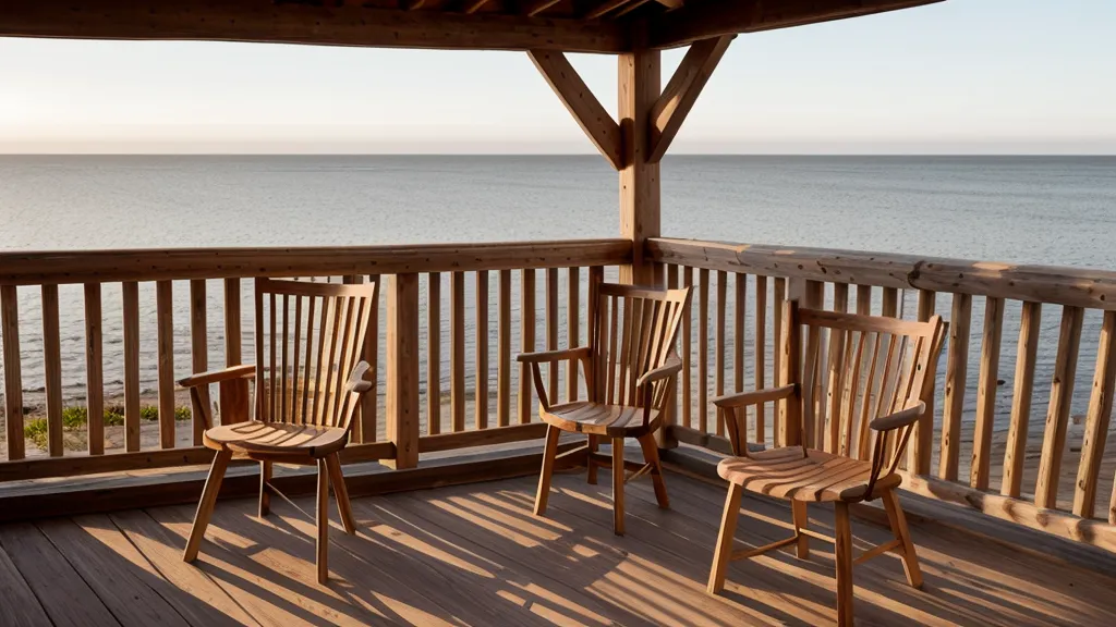 Ziehharmonika bereit für eine kurze Übungspause zwischen zwei Schichten bei Sonnenaufgang an der Ostsee