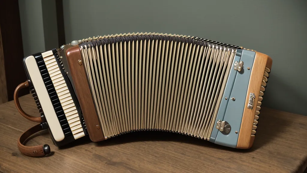Eine Hand ruht auf den Bassknöpfen einer Ziehharmonika – erste Schritte beim Akkordeon lernen für Erwachsene